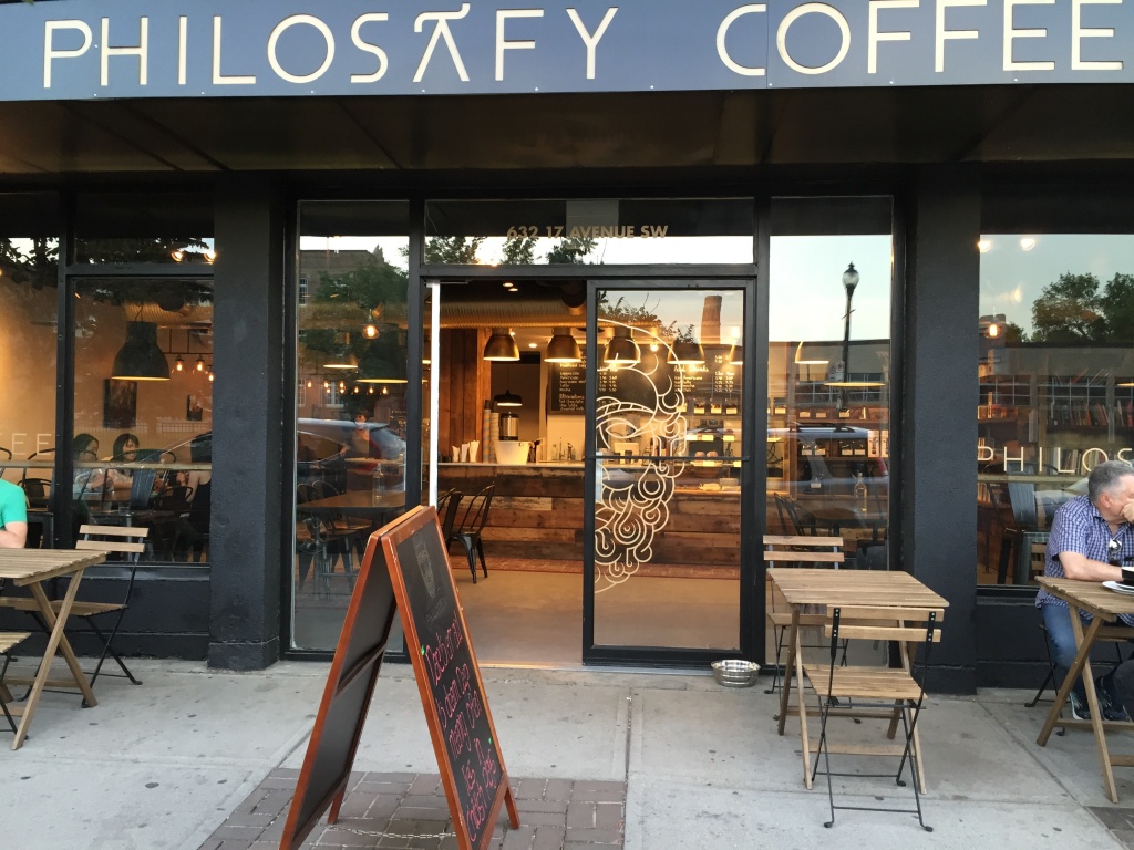 Philosafy Coffee facade.