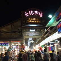Shilin night market in Taipei