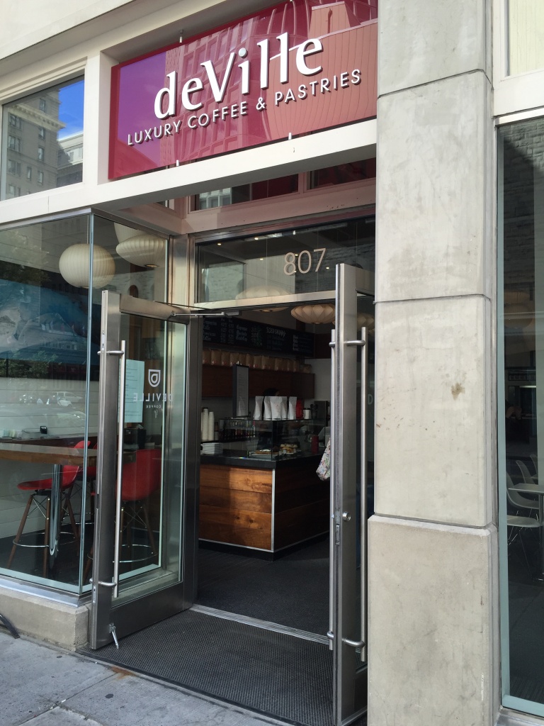 Deville Coffee on Stephen Avenue.