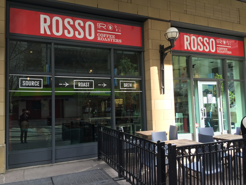 Rosso Coffee Roasters on Stephen Ave.