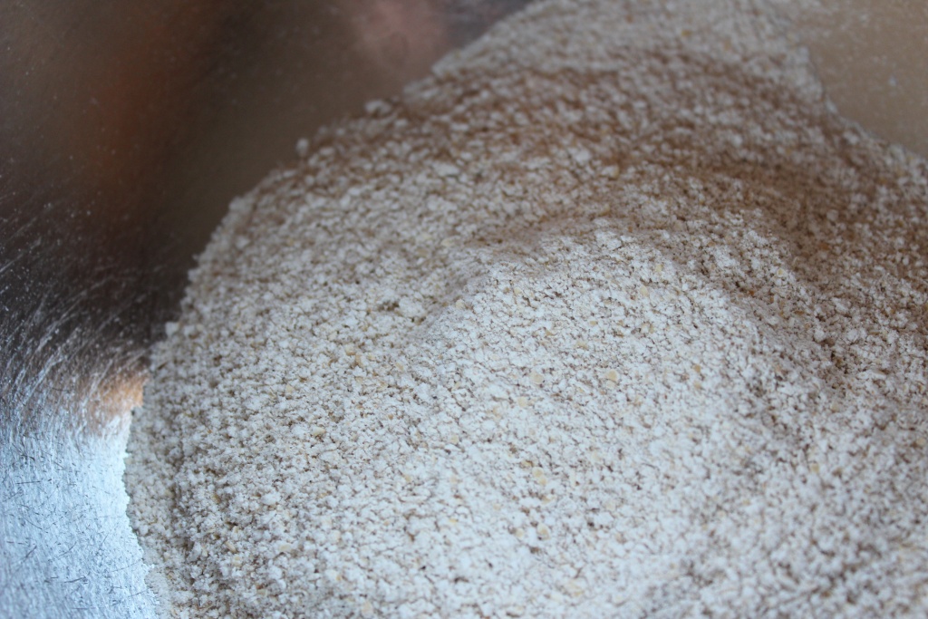 Fresh oat flour!