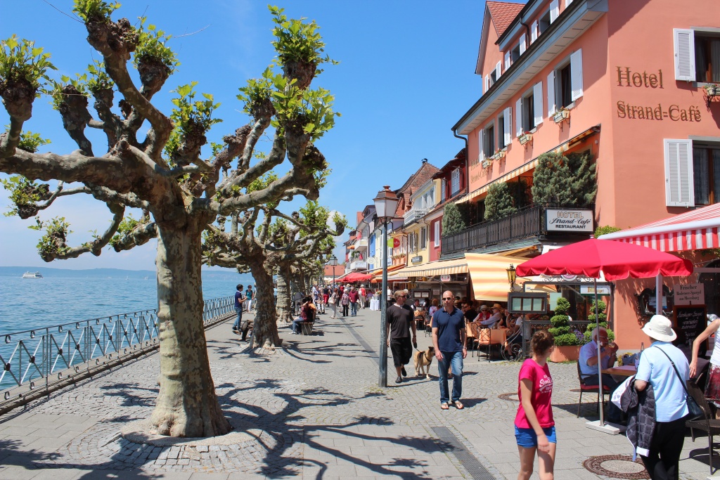 Konstanz, situated on Lake Contance/Bodensee