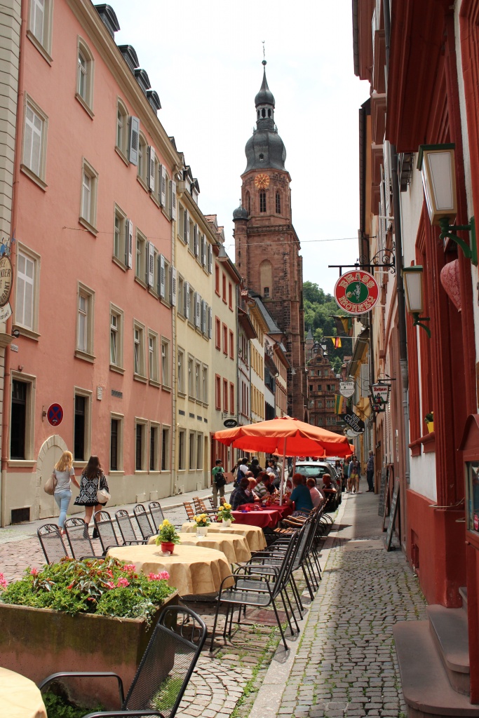 Exploring the romantic university town of Heidelberg.